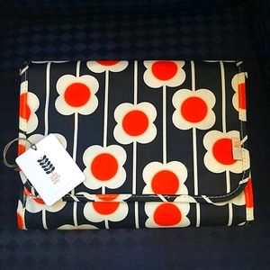 Orla Kiely Target RetroFlower Hanging Cosmetic Bag
